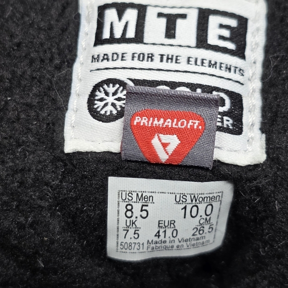 VANS SK8 Hi MTE-2 Hiking Boots Men's 8.5 / Women's 10 Dip Pink Black Suede New - Picture 4 of 12